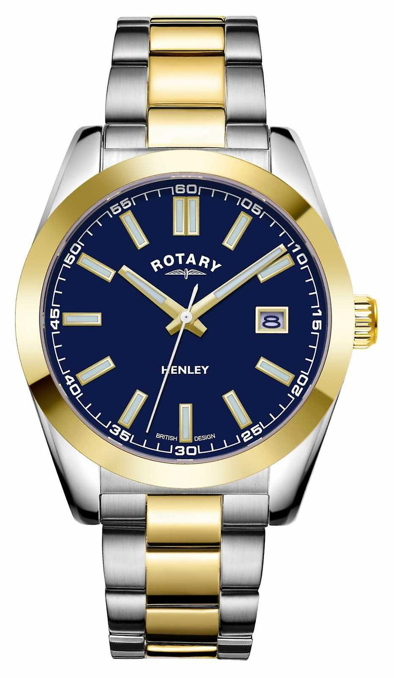 Rotary Mens Two Tone Gb0518105 Watch