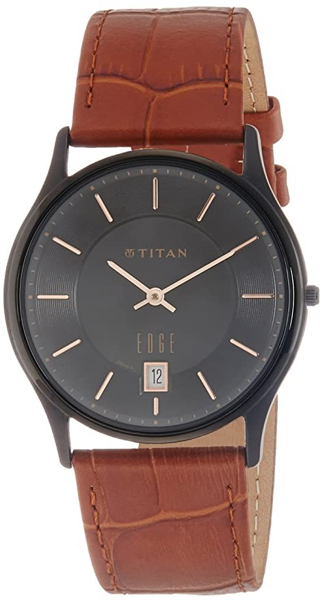 Titan Mens Leather 1683nl01  Watch
