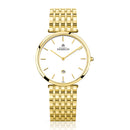 Michel Herbelin  Mens Gold Plated 19416BP11_CAJESS_TIME_ZONE