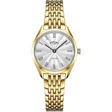 Rotary Ladies Gold Plated Lb0801301 Watch