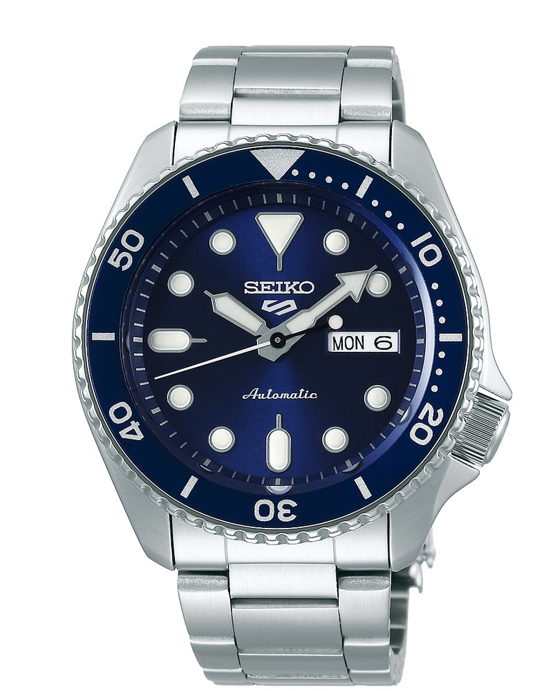 Seiko Mens 5 Sport Stainless Steel-SRPD51K1_CAJESS_TIME_ZONE