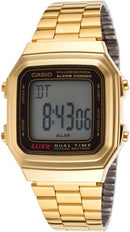 Casio Mens Gold Plated A178WGA1ADF_CAJESS_TIME_ZONE