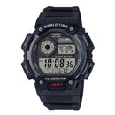 Casio Mens Plastic AE1400WH1AVDF_CAJESS_TIME_ZONE
