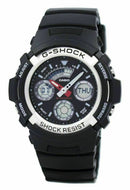 Casio Mens Rubber AW5901ADR_CAJESS_TIME_ZONE