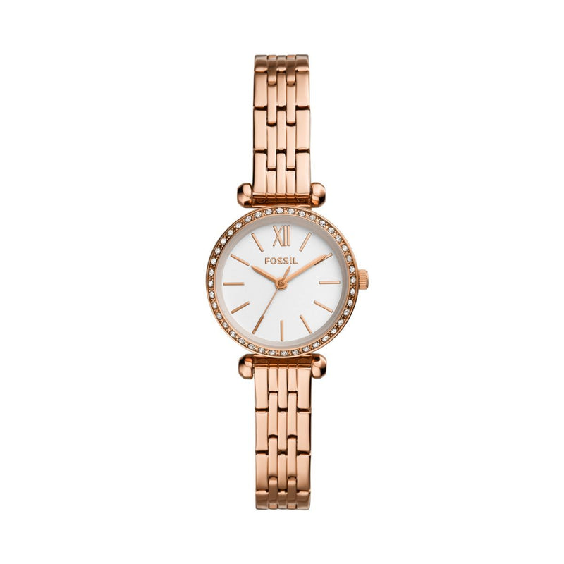 Fossil Ladies' Tillie Mini Rose Gold Plated Watch - BQ3502