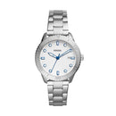 Fossil Women's Dayle Three-Hand Date Stainless Steel Watch - Silver