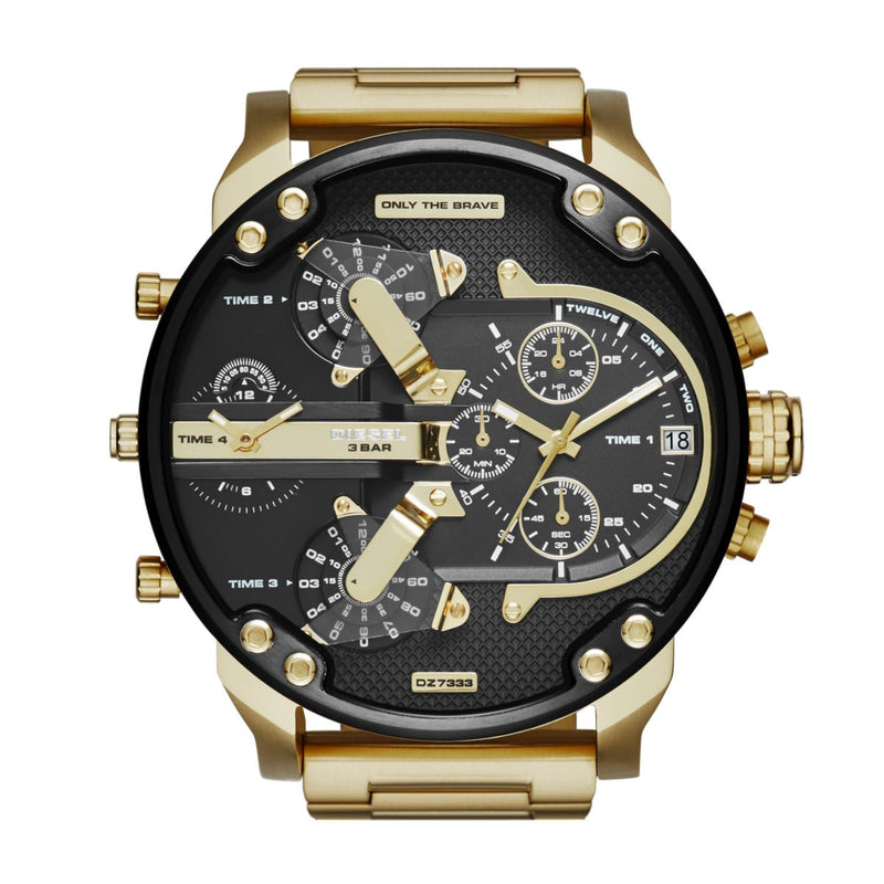 Diesel Mens Gold Plated DZ7333_CAJESS_TIME_ZONE