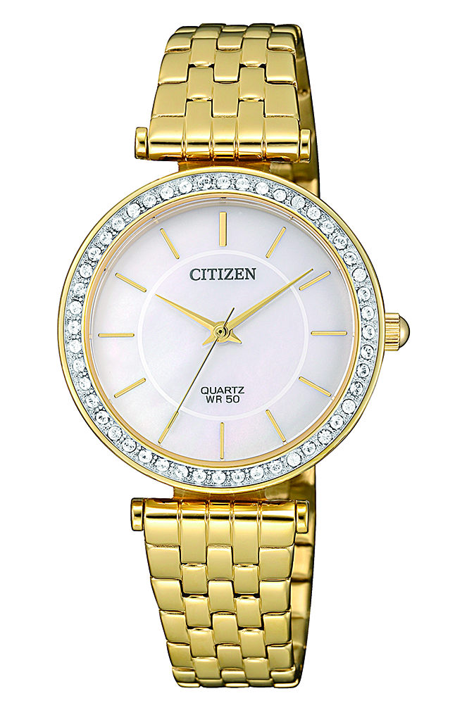 Citizen Ladies Quartz Gold Plated-ER021250D_CAJESS_TIME_ZONE
