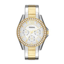 Fossil Ladies Two Tone ES3204_CAJESS_TIME_ZONE