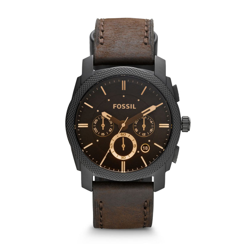 Fossil Mens Leather FS4656_CAJESS_TIME_ZONE