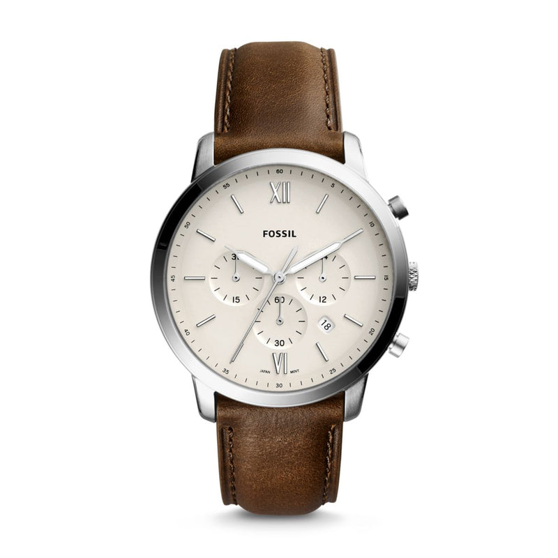 Fossil Mens Leather FS5380_CAJESS_TIME_ZONE