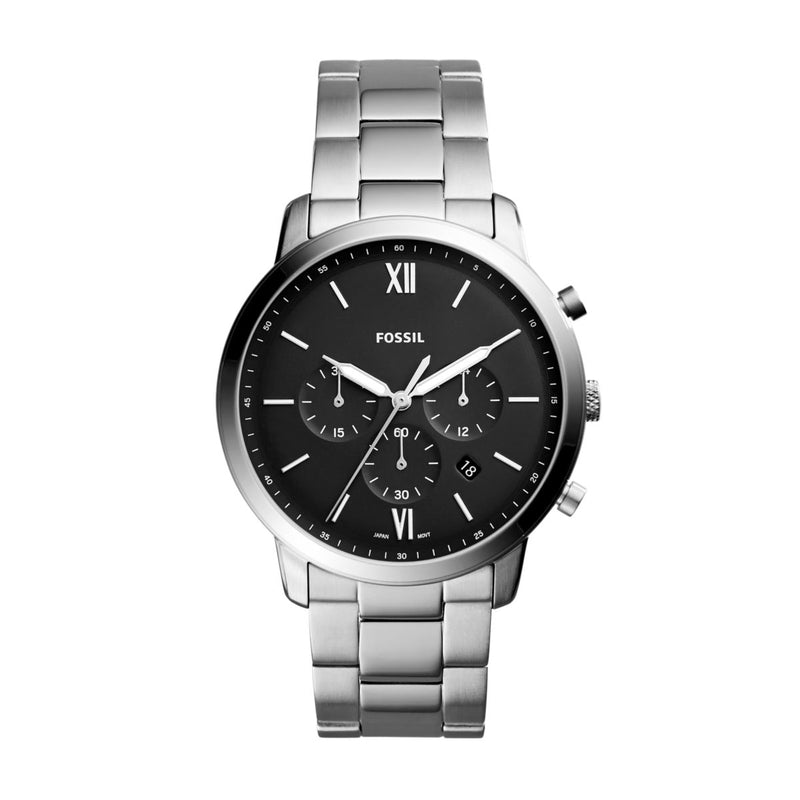 Fossil Mens Stainless Steel FS5384 - Cajees Time Zone_CAJESS_TIME_ZONE