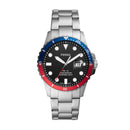 Fossil Mens Stainless Steel FS5657- Cajees Time Zone_CAJESS_TIME_ZONE