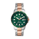 Fossil FB-01 Two-Tone Stainless Steel Mens Watch FS5743