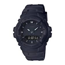Casio Mens Rubber G100BB1ADR_CAJESS_TIME_ZONE
