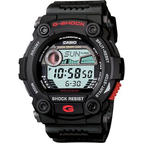 Casio Mens Rubber G79001DR_CAJESS_TIME_ZONE