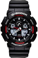 Casio Mens Plastic GA1001A4DR_CAJESS_TIME_ZONE