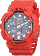 Casio Mens Rubber GA100B4ADR_CAJESS_TIME_ZONE