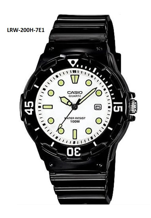 Casio Gents Plastic LRW200H7E1VDF - Cajees Time Zone_CAJESS_TIME_ZONE