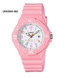 Casio Ladies Plastic LRW-200H-4B2VDF - Cajees Time Zone_CAJESS_TIME_ZONE
