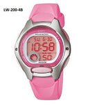 Casio Ladies Rubber LW2004BVDF - Cajees Time Zone_CAJESS_TIME_ZONE