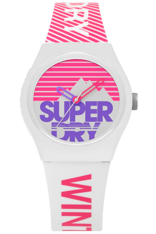 Superdry Ladies Rubber SYL255WP - Cajees Time Zone