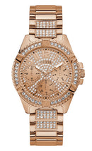 Guess Ladies Rose Gold W1156L3_CAJESS_TIME_ZONE