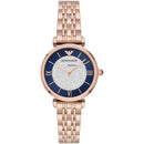 Armani Ladies Rose Gold Plated AR11423