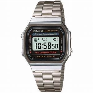 Casio Mens Stainless Steel A168wa1wdf Watch
